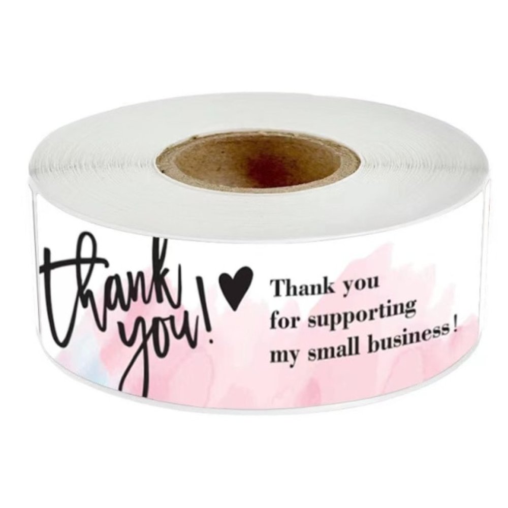 120 Pcs Thank You for supporting my small business!